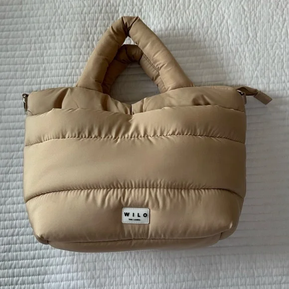 Wilo The Label Mini Puffer Active Tote Bag with Straps - Picture 2 of 13